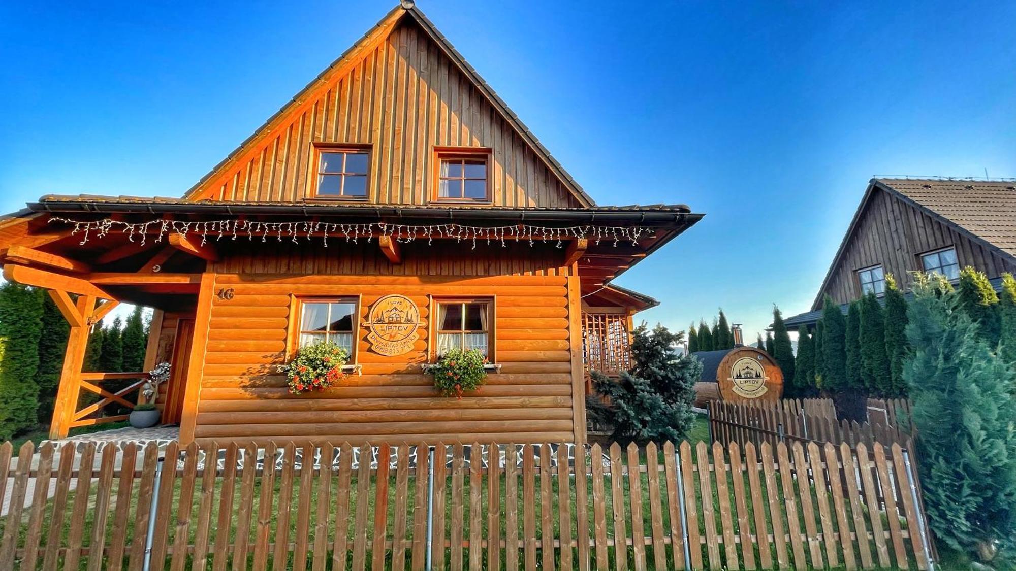 Villa Drevenicka Anicka - Liptovska Mara Liptovský Trnovec Exterior foto